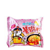 Локшина швидкого приготування гостра з смаком курки в соусі карбонара SAMYANG 130 г