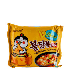 Локшина швидкого приготування з куркою та сиром Cheese Hot SAMYANG 140 г