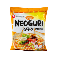 Локшина швидкого приготування середньогостра з морепродуктами Mild Neoguri Ramyun NONGSHIM 120 г