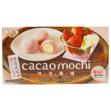 Десерт тістечко какао моті з полуницею ROYAL FAMILY 80 г