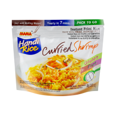 Рис швидкого приготування з креветками в соусі карі MAMA 80 г