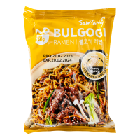 Локшина швидкого приготування Бульгогі Рамен Bulgogi Ramen SAMYANG 80 г