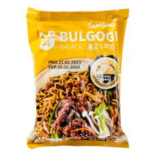 Локшина швидкого приготування Бульгогі Рамен Bulgogi Ramen SAMYANG 80 г