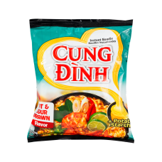Локшина швидкого приготування Hot & Sour Prawn Hot Pot CUNG DINH 85 г