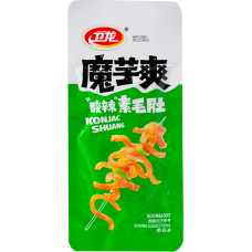 Конжак снек Konjac Shuang Sour & Hot WEILONG 18 г