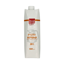 Вершки ультропостерезовані Terra Food Expert 1,0л 20%