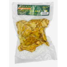 Корінь галангала нарізаний чищений 250 г