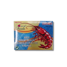 Чіпси рисові зі смаком креветки, білі 227 г