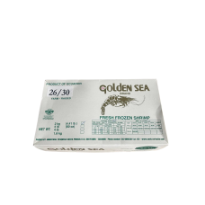 Креветка 26/30, 0% глазурі, блок 2кг
