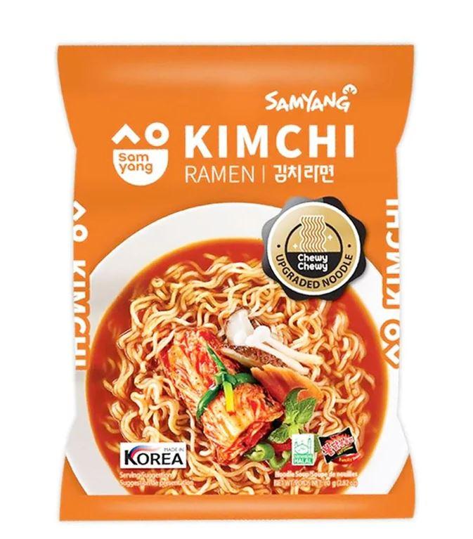 Локшина швидкого приготування з Кімчі Рамен Kimchi Ramen SAMYANG 80 г