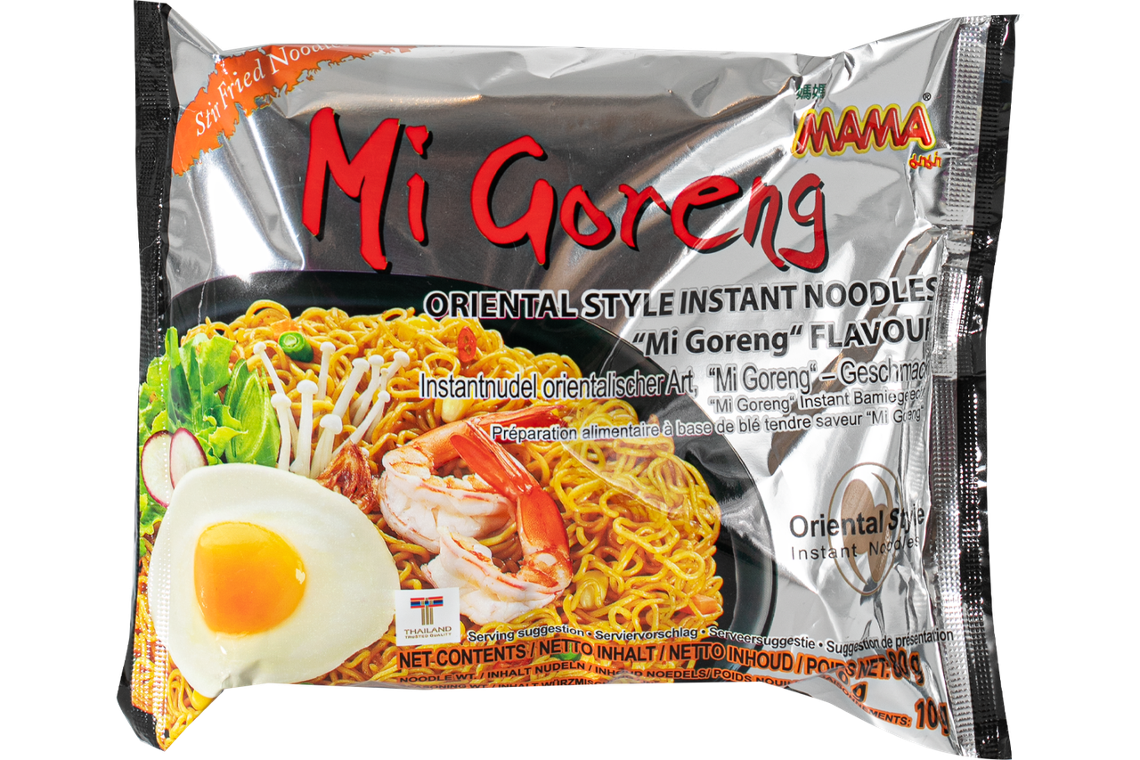 Локшина швидкого приготування Мі Горенг Jumbo Pack MAMA 80 г