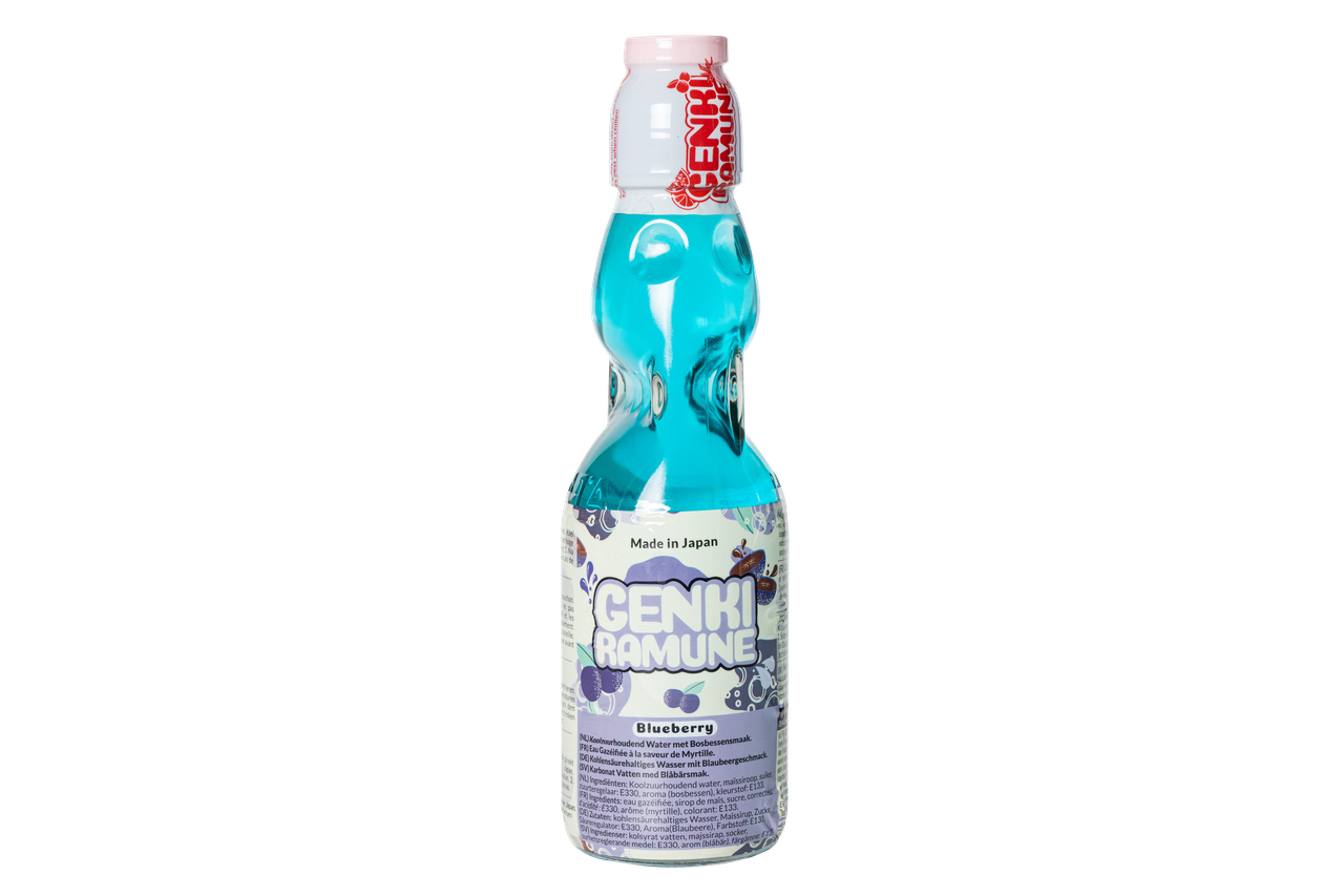 Напій чорничний GENKI RAMUNE 200 мл