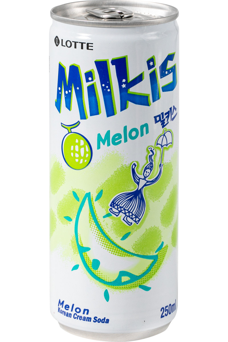 Напій сильногазований Melon Milkis LOTTE 250 мл