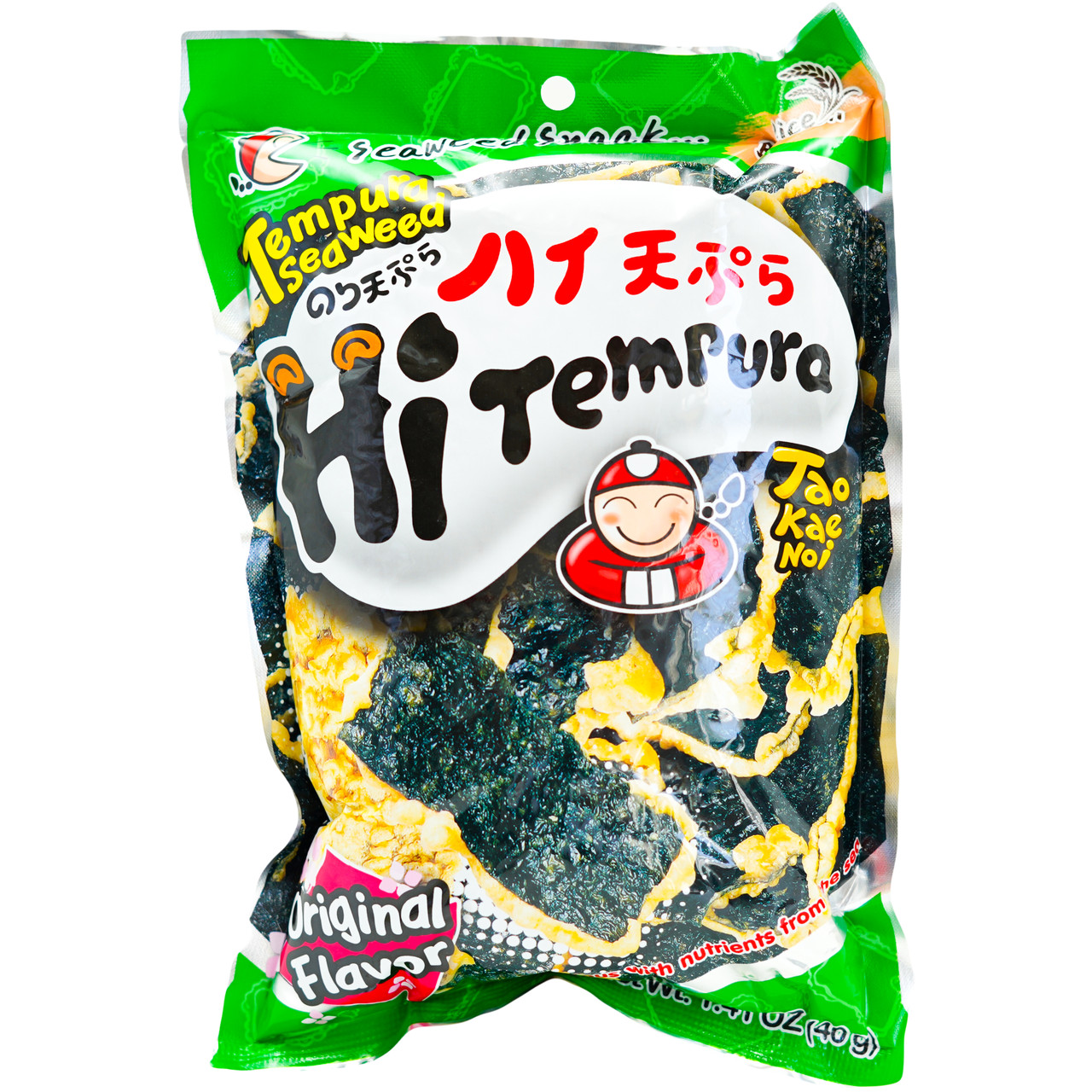Норі снек в темпурі оригінальний смак TAO KAE NOI 40 г