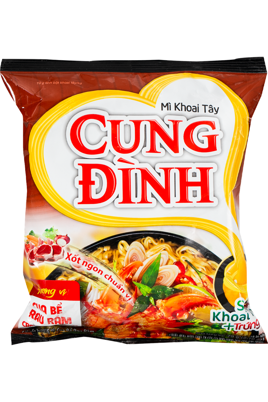 Локшина швидкого приготування Crab With Laksa CUNG DINH 79 г