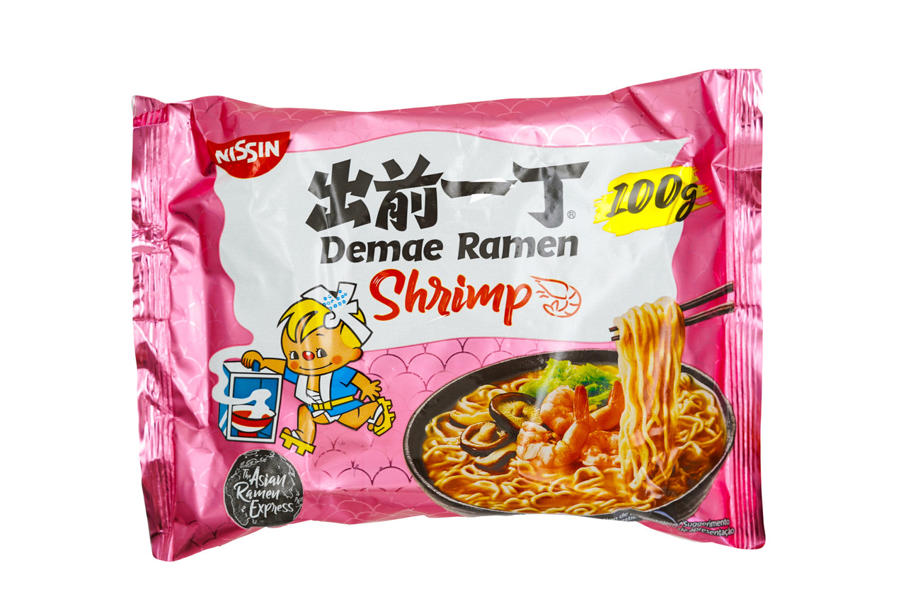 Локшина швидкого приготування Demae Shrimp NISSIN 100 г
