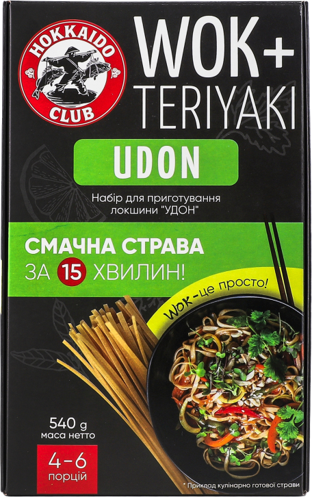 WOK Набір для приготування локшини "УДОН" 540 г