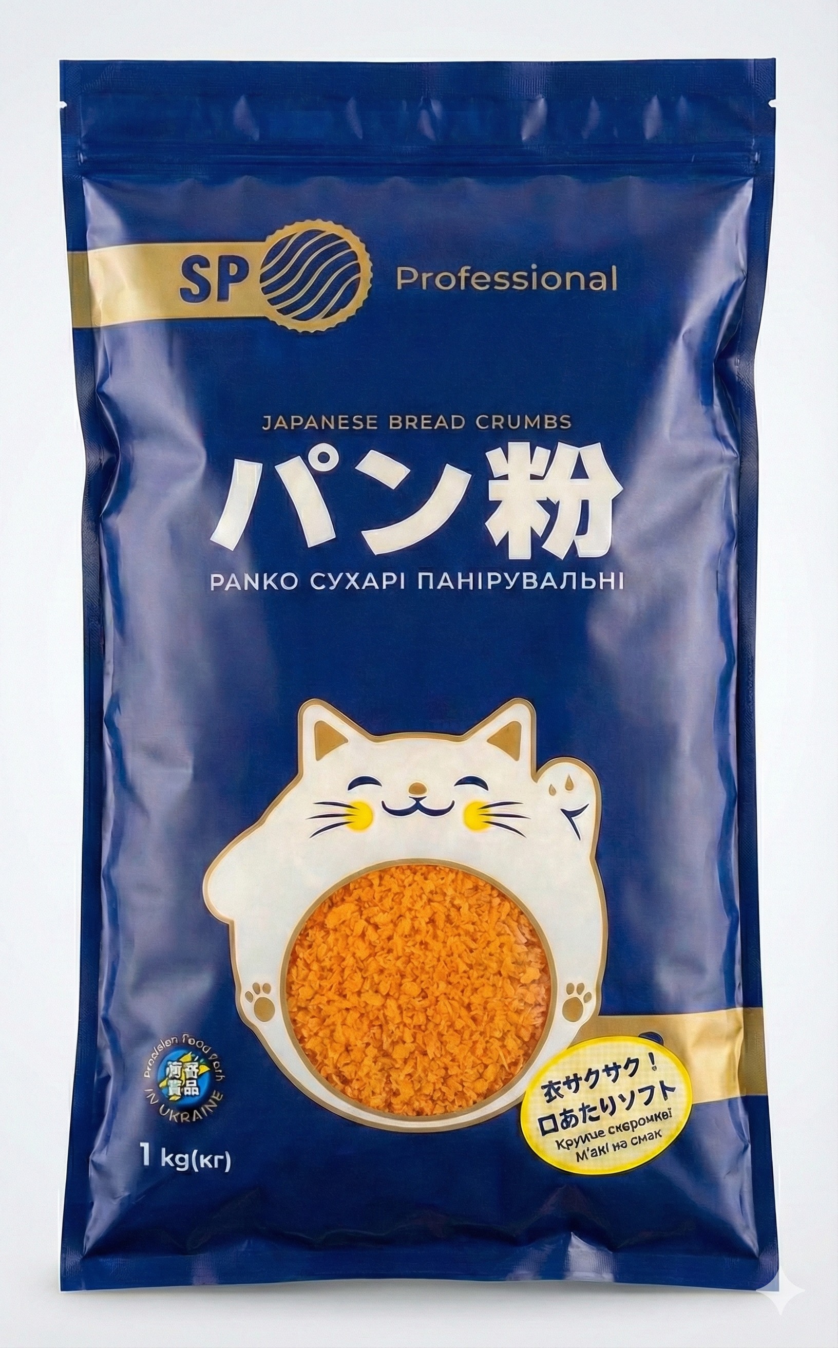 Сухарі панірувальні PANKO (помаранчеві) SP Professional 1 кг
