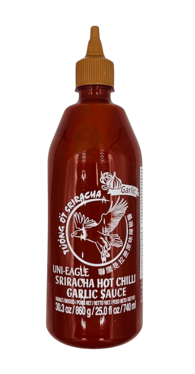 Соус шрірача UNI-EAGLE Hot Chilli Garlic 740 мл/860 г