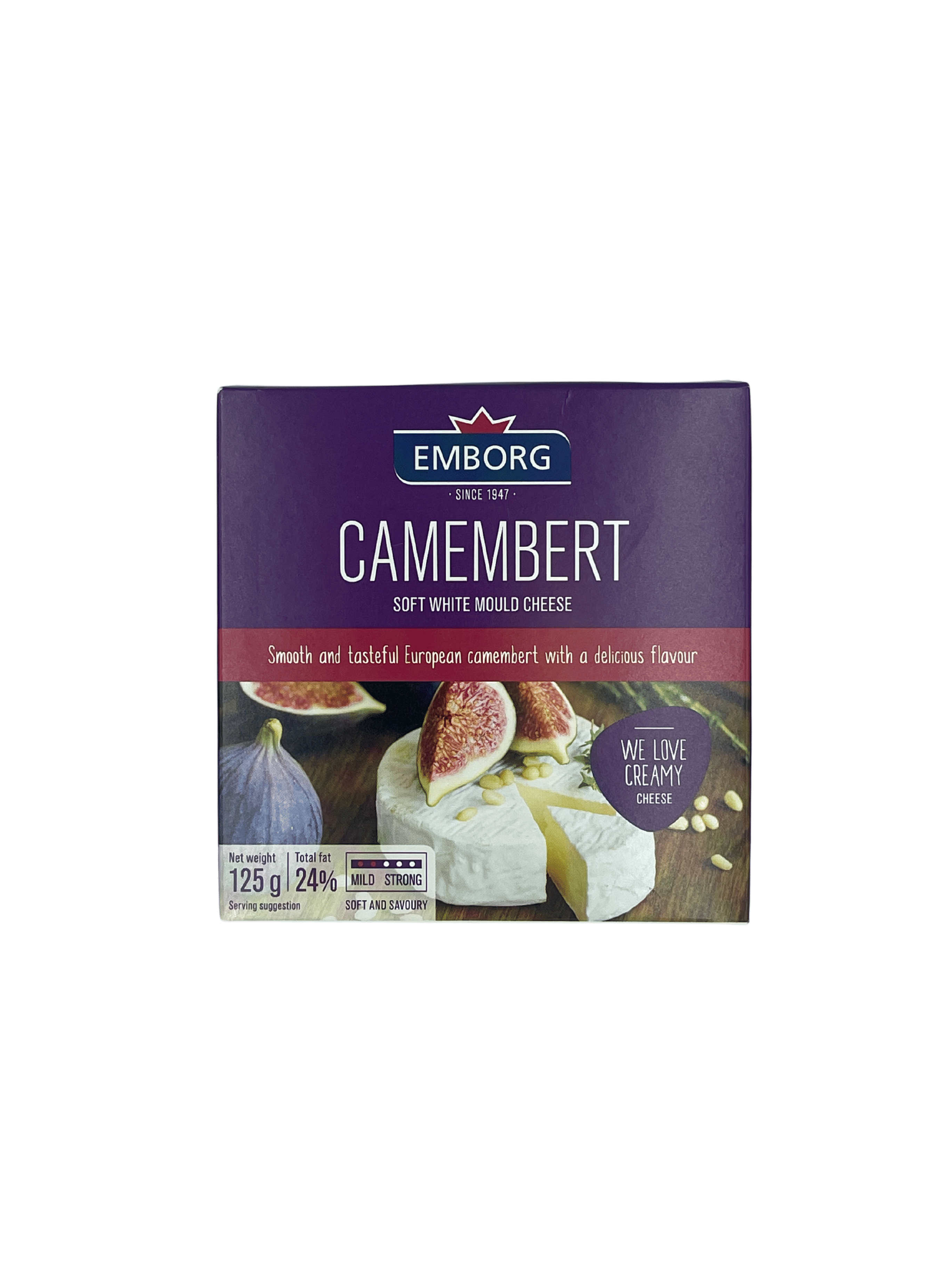 Сир Камамбер 125г 50% Emborg