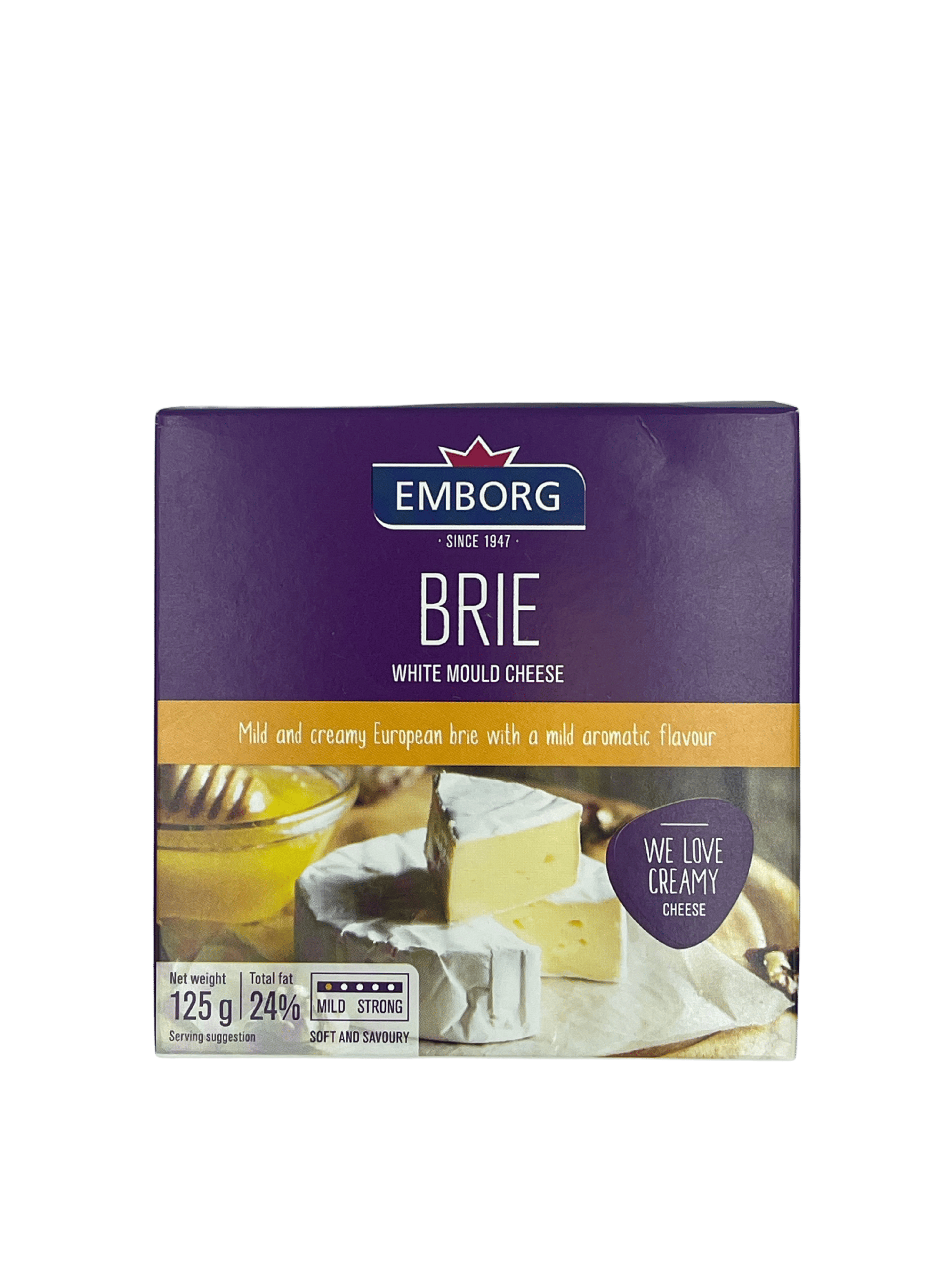 Сир Брі 125г 50% Emborg