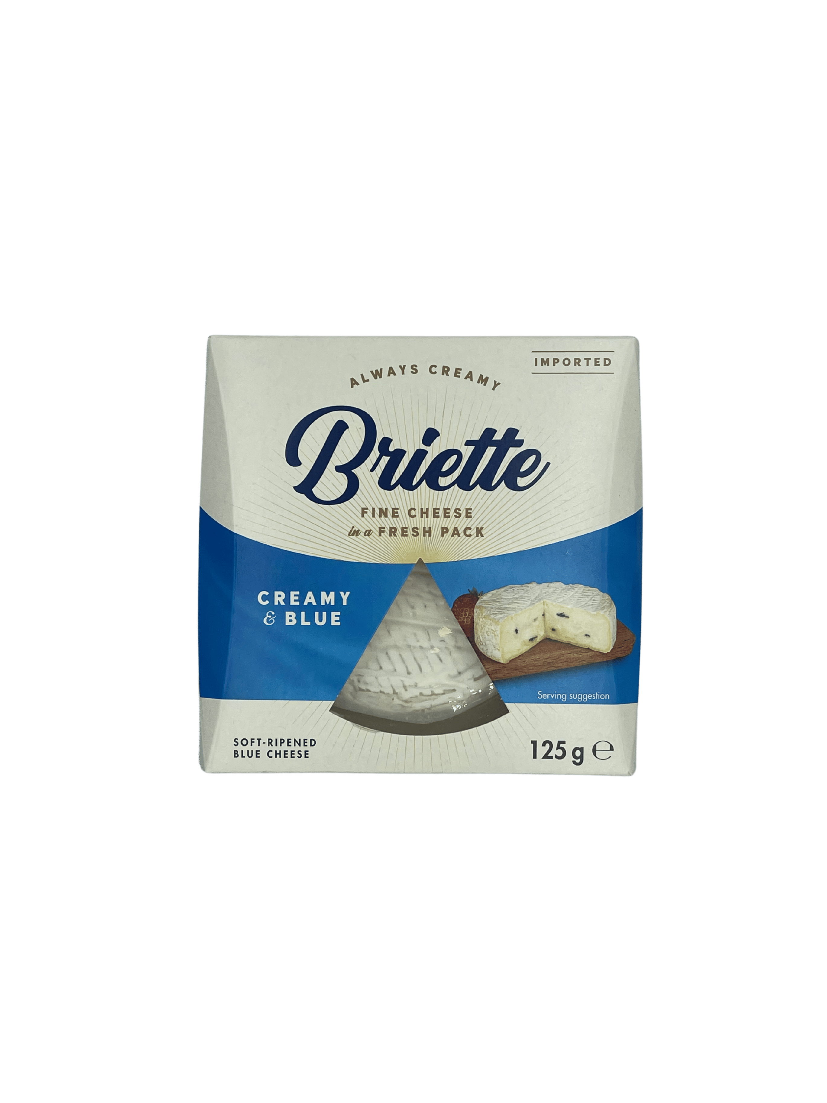 Сир Briette Creamy & Blue (Kaserei) 60% 125 г