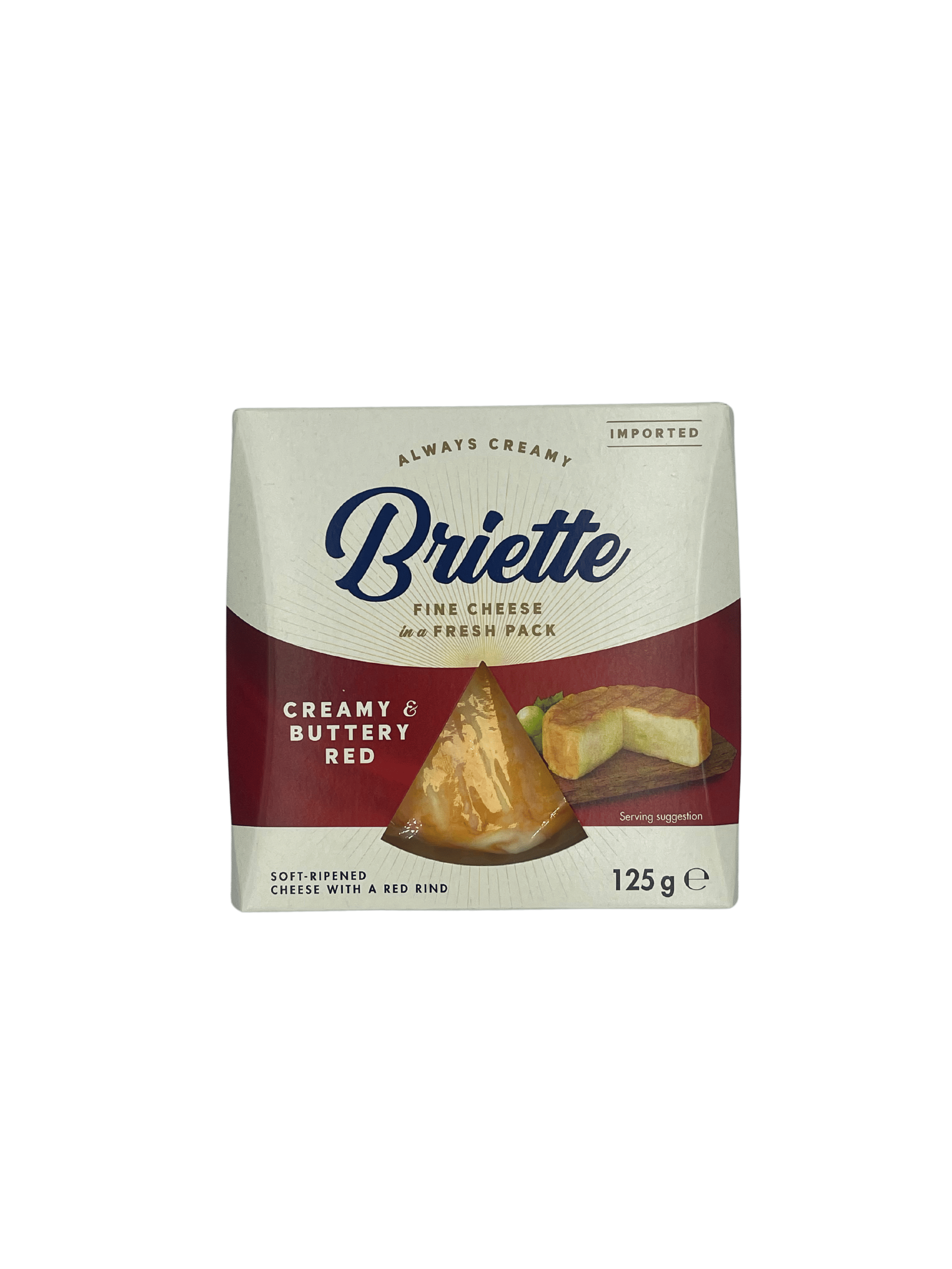 Сир Briette Creamy & Red (Kaserei) 60% 125 г