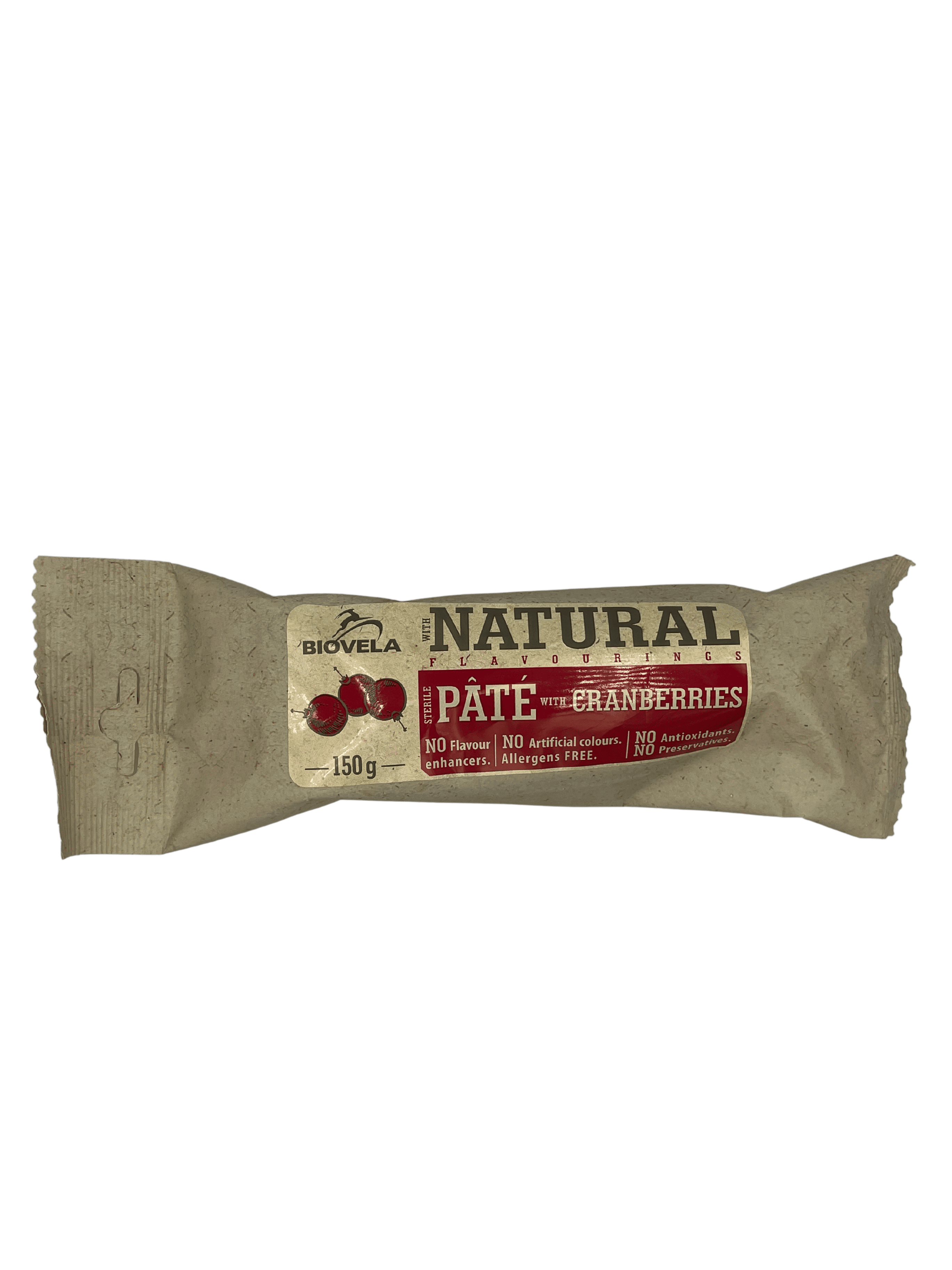 Стерилізований паштет з журавлиною 150гр