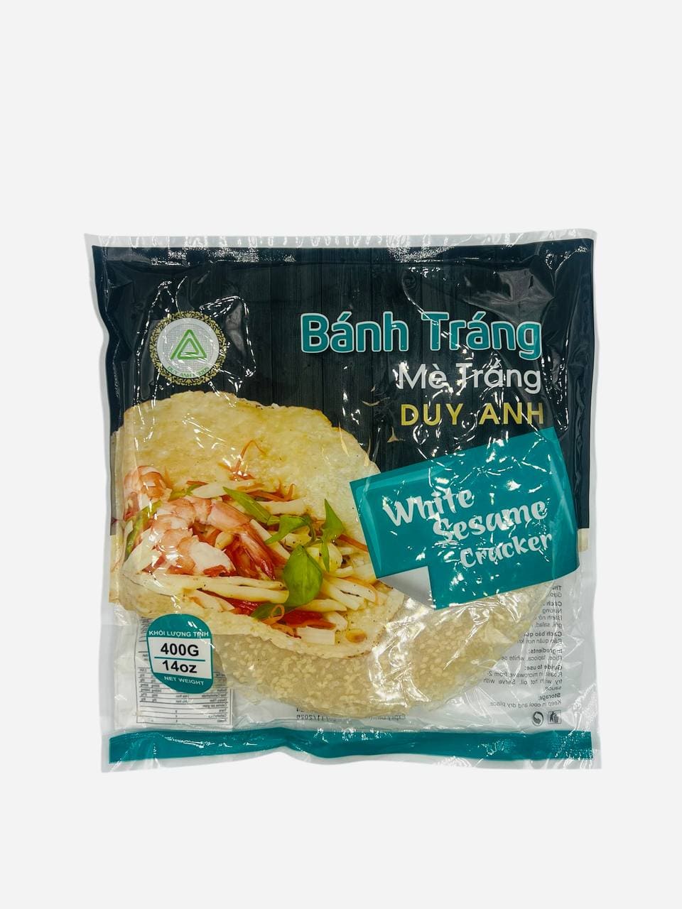 Рисовий снек з білим кунжутом 400 г