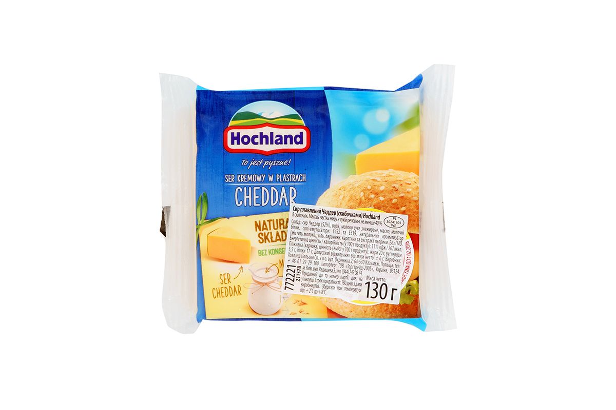 Сир Cheddar Hochland 130 г
